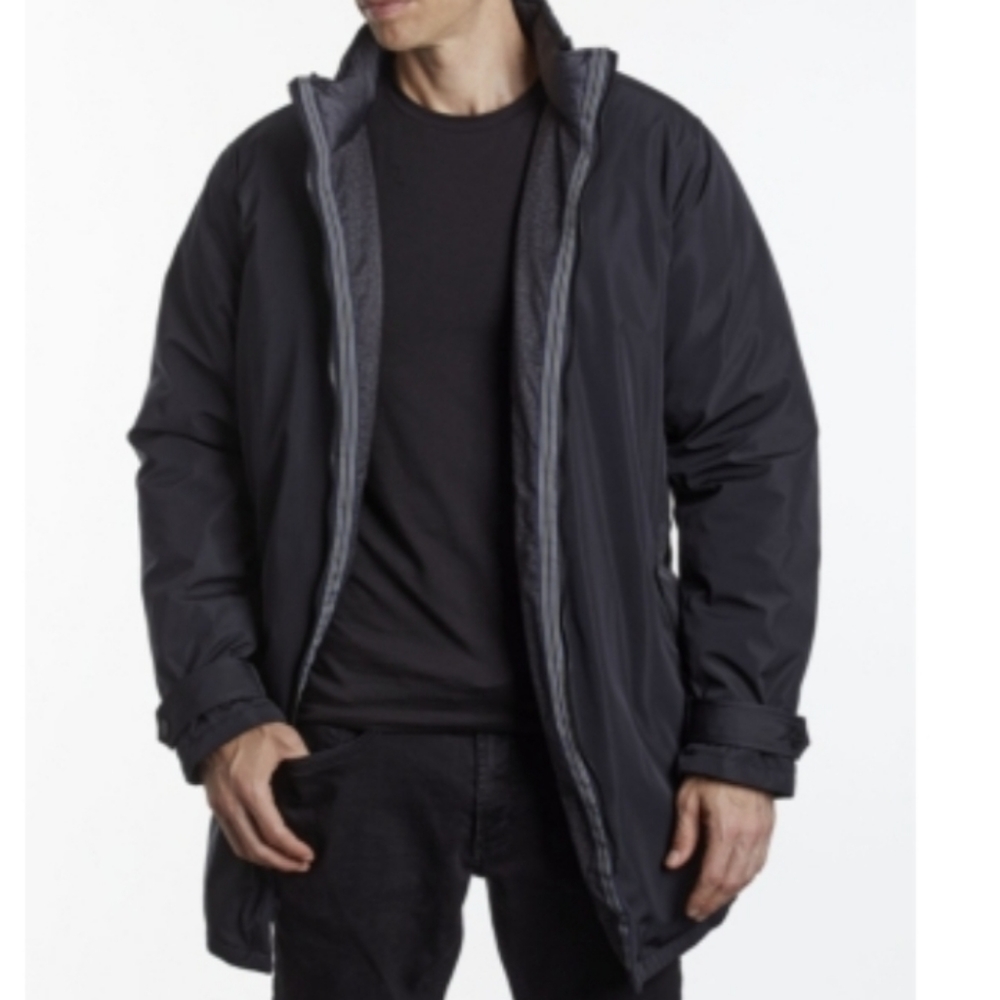 Perry Ellis Men's Anorak Coat in Black Size Large NWT!